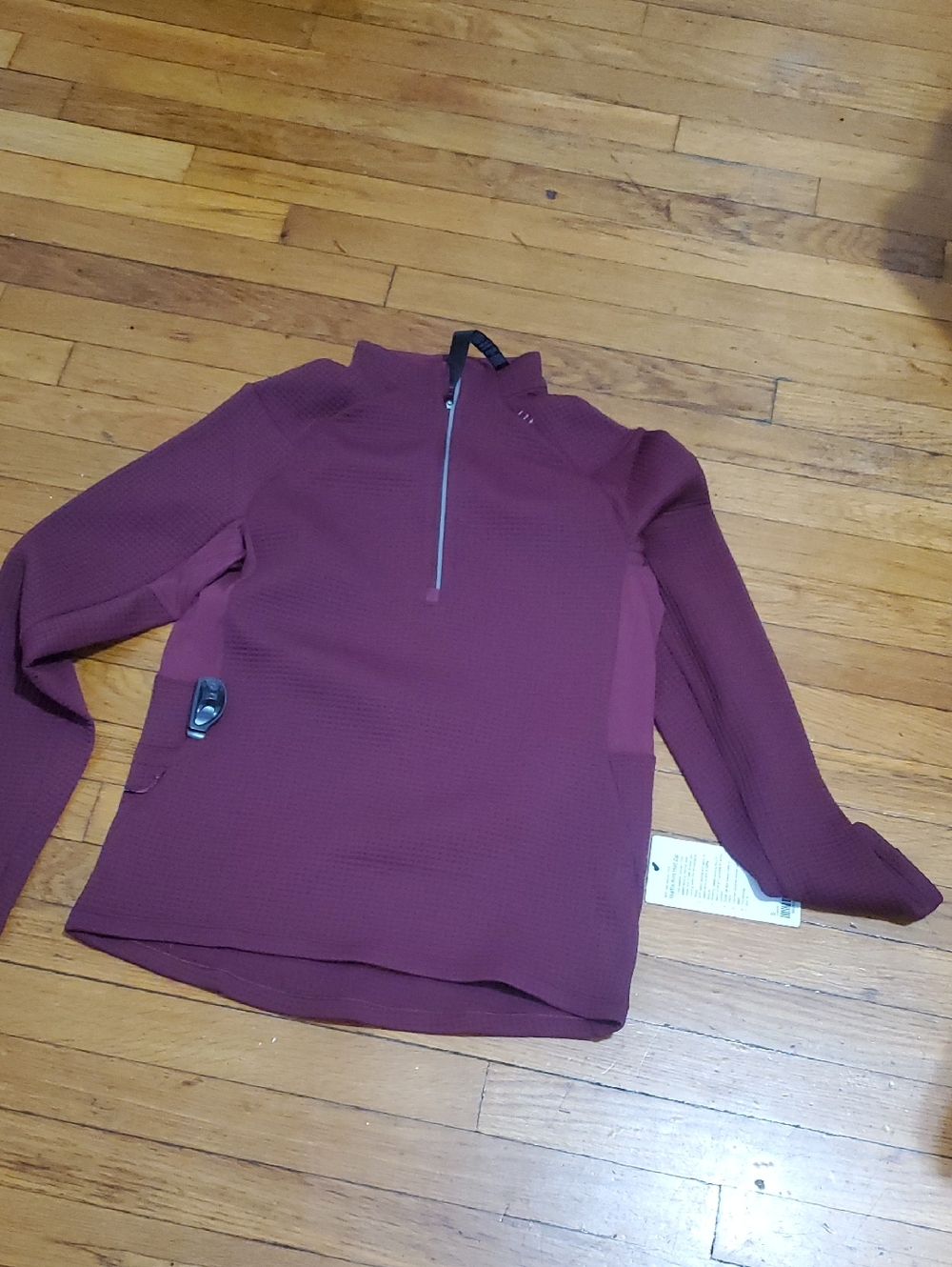 Women's Half-Zip Pullover - Burgundy